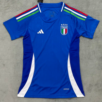 2024 Italy European Cup Home Women Fans Soccer Jersey