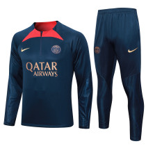 23-24 PSG High Quality Half Pull Tracksuit