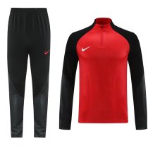 2024 NK Red Half Pull Tracksuit 