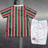 24-25 Fluminense Home Kids Soccer Jersey