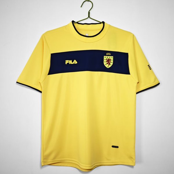 2002 Scotland Away Retro Soccer Jersey