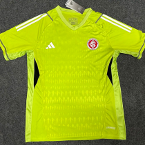 24-25 Internacional Fluorescent Yellow GoalKeeper Soccer Jersey