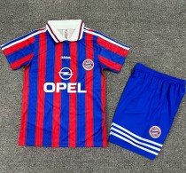 1995-1997 Bayern Home Retro Kids Soccer Jersey