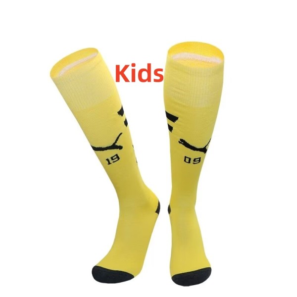 24-25 Dortmund Home Kids Socks