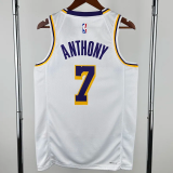 22-23 Lakers ANTHONY #7 White Top Quality Hot Pressing NBA Jersey