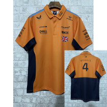 2024 F1 McLaren New Pattern Short Sleeve Racing Suit