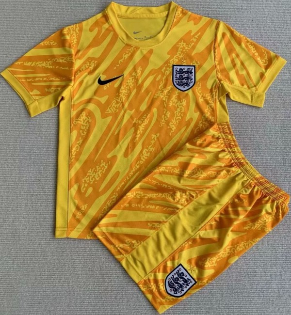 24-25 England GoalKeeper Kids Soccer Jersey