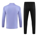 2024 NK Purple Half Pull Tracksuit 