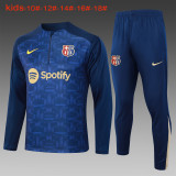 24-25 BAR High Quality Kids Half Pull Tracksuit