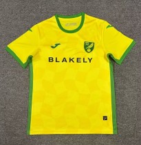 24-25 Norwich City Home Fans Soccer Jersey