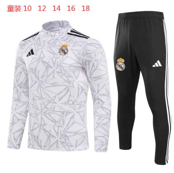 24-25 RMA High Quality Kids Half Pull Tracksuit