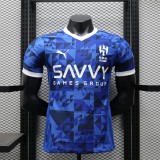 24-25 Al-Hilal Saudi Home Player Version Soccer Jersey