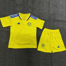 24-25 Leeds United Away Kids Soccer Jersey