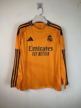 24-25 RMA Away Long sleeves Fans Soccer Jersey