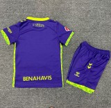 24-25 Málaga Away Kids Soccer Jersey