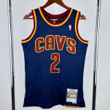 2011-2012 Cleveland Cavaliers IRVING #2 Royal blue Retro Top Quality Hot Pressing NBA Jersey