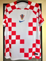 22-23 Croatia Home World Cup Fans Soccer Jersey