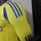 24-25 Al-Nassr FC Home Long sleeves Player Version Soccer Jersey