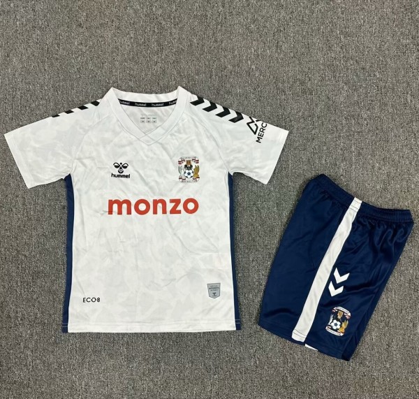 24-25 Coventry City Away Kids Soccer Jersey