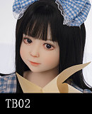 A148ヘッド ＆ 110cm 平らボディ axbdoll tpe製ラブドール 宣材写真がリアルメイク付き