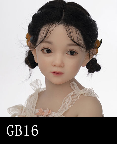 GB47ヘッド ＆ 110cm 平ら シリコン頭部+TPEボディ 宣材写真がリアルメイク付き axbdoll