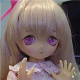 精灵羊羊ヘッド ＆ 60cm シリコン製ドール 軽量化 1kg 小さいラブドール ミニドール Mini Doll