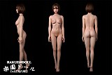 J024ヘッド & 150cm B-cup シリコンドール  FUdoll（口開閉機能リアル口腔付き）