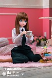 【美少女警察】Butterfly Doll 135cm Fカップ  Mizuko(small)  弥豆子小ヘッド アニメドール TPE製等身大ラブドール