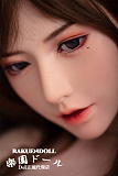 【黒い薔薇】ラブドール 夕颜ヘッド 155cm Aカップ Bezlya Doll(Missdoll) シリコン材質ヘッド+TPE材質ボディー カスタマイズ可