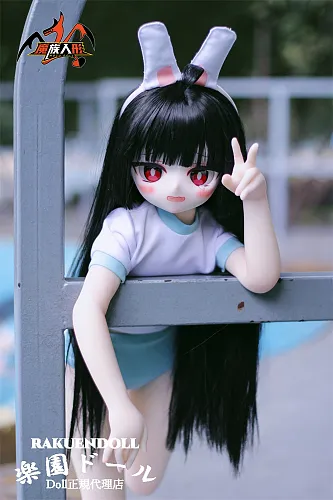 【体操服】MOZU DOLL 85cm DQrabbitちゃん 6kg 可愛い小型ロリ ソフトビニール製頭部 TPE製ボディ