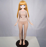 【クイーン】MOZU DOLL 85cm 白兔ヘッド 6kg 可愛い小型ロリ ソフトビニール製頭部 TPE製ボディ