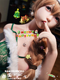 【クリスマス】洛小乙（luoxiaoyi）ヘッド & 148cm Dカップ  等身大リアルラブドール SHEdoll