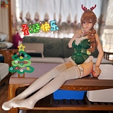 【クリスマス】洛小乙（luoxiaoyi）ヘッド & 148cm Dカップ  等身大リアルラブドール SHEdoll