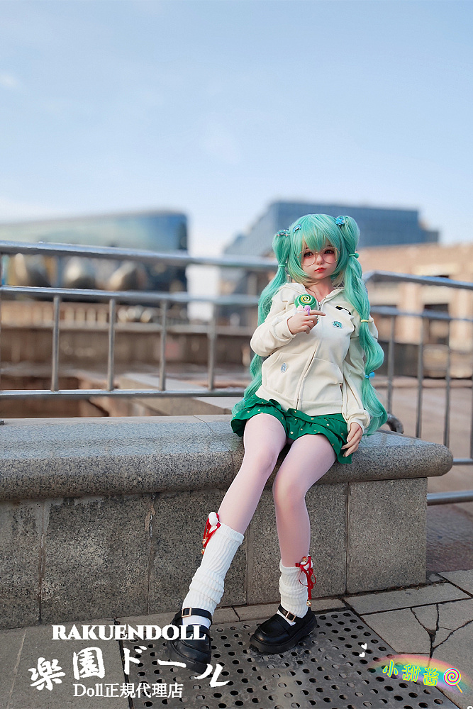【楽園ドール】cosplay--初音ミクコス 艾琳（エイリン）ヘッド& 148cm Dカップ 等身大リアルラブドール SHEdoll