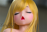 カナヘッド嘉娜（jiana）瞑り目版80cm Aカップ貧乳 アニメドール TPE製 ミニドール ラブドール Butterfly Doll