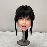 【黑猫】Soraヘッド&148cm B-cup 職人メイク選択可能 美少女 シリコンヘッド  Myloliwaifu