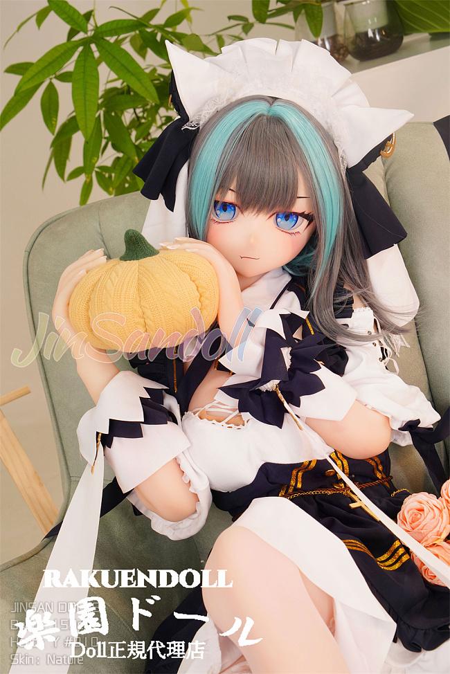 【アニメドール】wmdoll 159cm Bカップ#Y010ヘッド 猫耳 メイド ソフトビニール製ヘッド+TPE製ボディ 等身大リアルラブドール