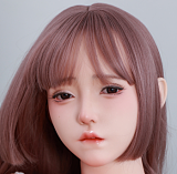 【ギャル系】蔷薇ヘッド2.0 & 158cm Cカップ お姉さんのタープ 金髪ガール シリコンヘッド＋ボディー材質など選択可能  等身大リアルラブドール SHEDOLL