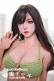 【水着】163cm Ｄカップ & J002ヘッド 巨乳 フルシリコン製 ギャル系ラブドール 高級シリコン頭部 ダッチワイフ FUDOLL