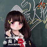 【新作】130cm 露比 Rubyちゃん  ビニール製頭部＋TPE製 ボディ 肌色＆眼球色＆メイク＆ウィッグ＆衣装は宣材写真と同じ MOZU DOLL