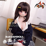 【新作】130cm 露比 Rubyちゃん  ビニール製頭部＋TPE製 ボディ 肌色＆眼球色＆メイク＆ウィッグ＆衣装は宣材写真と同じ MOZU DOLL