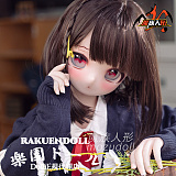 【新作】130cm 露比 Rubyちゃん  ビニール製頭部＋TPE製 ボディ 肌色＆眼球色＆メイク＆ウィッグ＆衣装は宣材写真と同じ MOZU DOLL