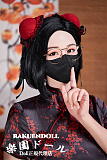【新作 新ボディ】#奶咪（naimi）ヘッド 168cm Fカップ コラボ フルシリコン製 2.2Uシリーズ 眉毛と睫毛植毛加工あり お姉さんタイプ セクシー  ラブドール  Bezlya Doll（Missdoll）
