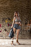 【爆撃機】T35Miliヘッド&155cm Hカップ 宣材写真のはArtist Makeup　宣材写真のはRRS+メイク  バイクガール リアルドール カスタムメイク／エアバッグ包み込み式膣／波打つお尻／穴サイズ／ボディACE極ソフト選択可 Artist Makeup ラブドール 等身大ドール  Top-Sino