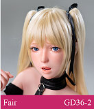 GE109ヘッド ＆ 151cm A-cup シリコンドール waxdoll