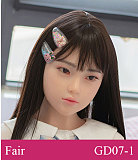 GE109ヘッド ＆ 151cm A-cup シリコンドール waxdoll