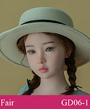 GE109ヘッド ＆ 151cm A-cup シリコンドール waxdoll