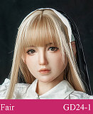 G50ヘッド ＆ 142cm AAカップ シリコンドール waxdoll