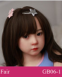 GE06Rヘッド ＆ 143cm H-cup シリコンドール waxdoll