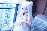 【アニメドール】wmdoll 159cm Bカップ#Y004ヘッド ウサギ メイド ソフトビニール製ヘッド+TPE製ボディ 等身大リアルラブドール